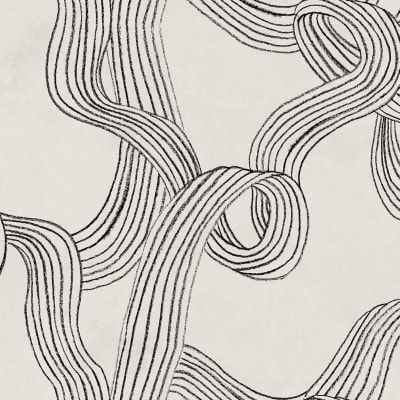 Stripes Repeatable, Black & White pattern image