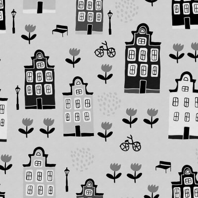 Sweet Town, Gray pattern image