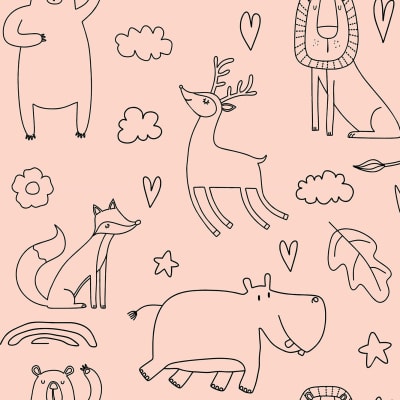 Sketches, Pink pattern image