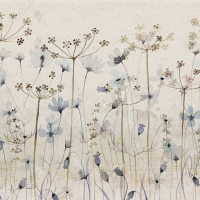 Dreamy Meadow, Blue pattern image