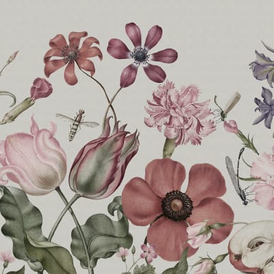 Wild Flowers, Vintage pattern image