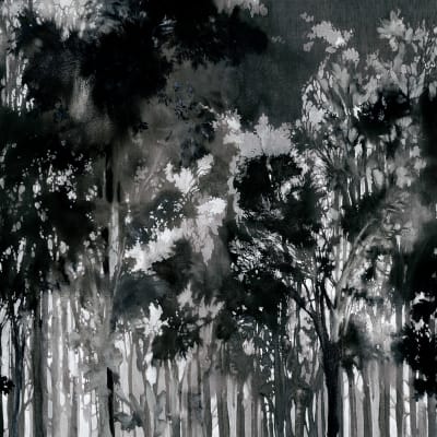 Painted Forest, Black pattern image