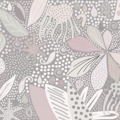 Flower Art, Pastel pattern image