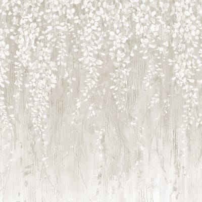 Draped Blossoms, Beige pattern image