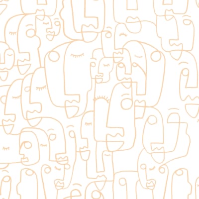 Doodle Nude pattern image