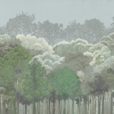 Leafy Forest, Summer pattern image