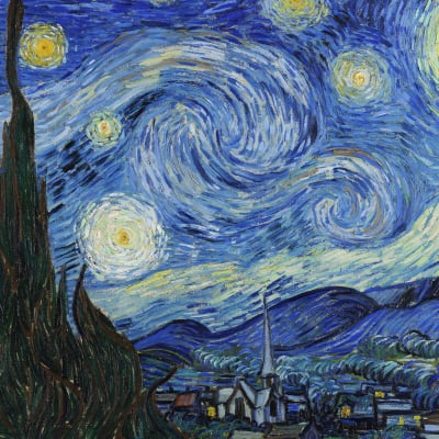 Starry Night pattern image