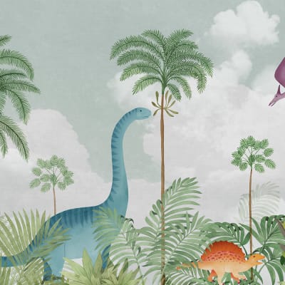 Dinosaur World, Green pattern image