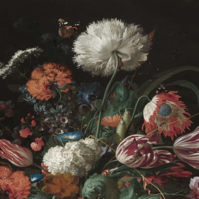 Bold Bouquet, Red pattern image