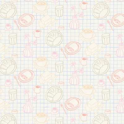 Petit Dejeuner pattern image