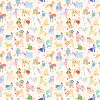 Pawty Multi pattern image