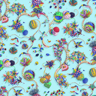 Eden Tree, Mint pattern image