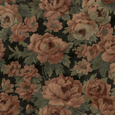 Eternal Blossoms, Black pattern image