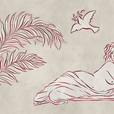 Antiquity, Red pattern image