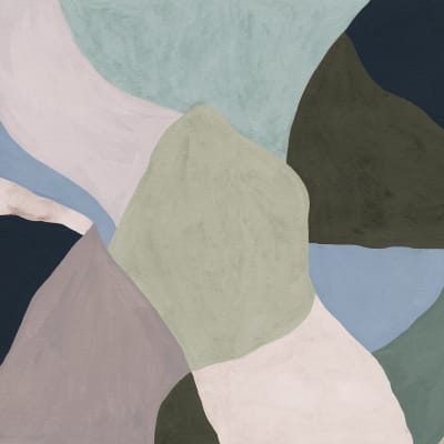 Abstract Fields, Pink & Blue pattern image
