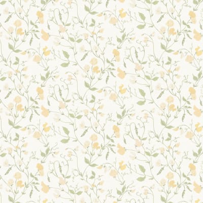 Little Sweet Pea Yellow pattern image