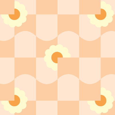 Petal Pop Peach pattern image