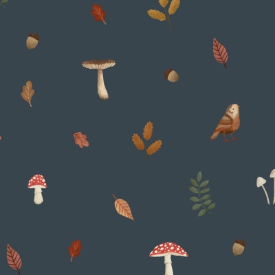 Acorn Blue pattern image