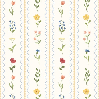 Wildflower Bobbin Yellow pattern image