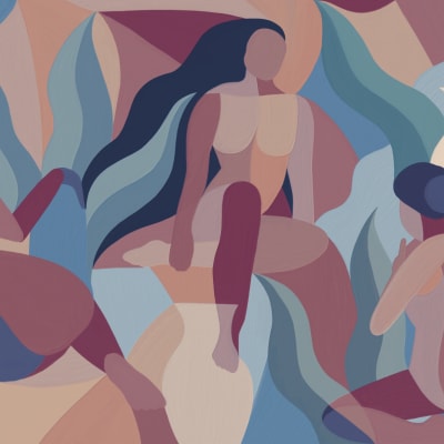 Aphrodite Mauve pattern image