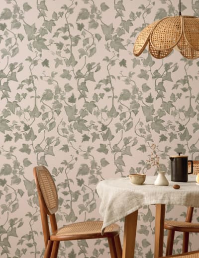 Vine Green & White