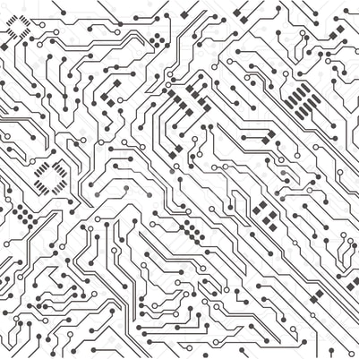 Circuit, White pattern image
