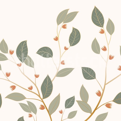 Botanic Foliage, Spring pattern image