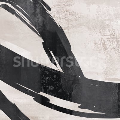 Artzy Stripes, Gray pattern image