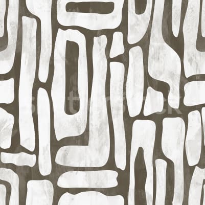 Aesthetic Shapes, Brown pattern image
