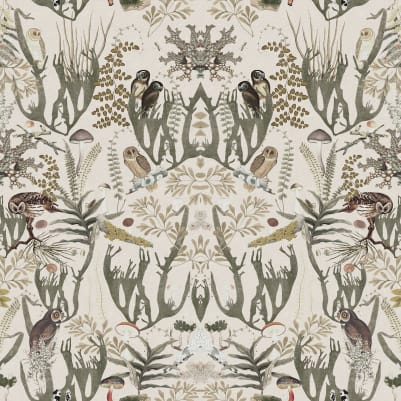 The Swedish Forest, White pattern image