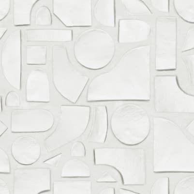 Clay Figures, White pattern image