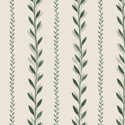 Bayleaf Stripe, Green pattern image