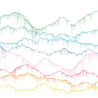 Elevation, Rainbow pattern image