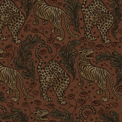 Year Of The Tiger, Velvet pattern image