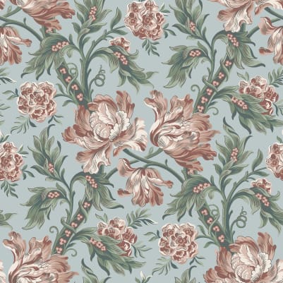 Amelia, Sky Blue pattern image