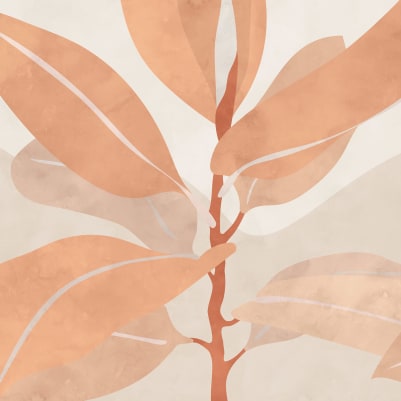 Ruby, Peach Fuzz Wallpaper | Rebel Walls - Rebel Walls