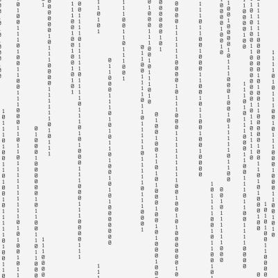 Binary pattern image