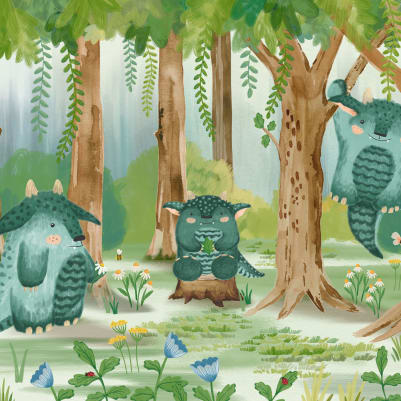 Fuzzlehogs pattern image
