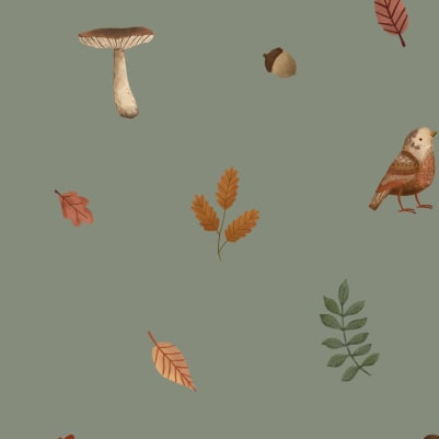 Acorn Green pattern image