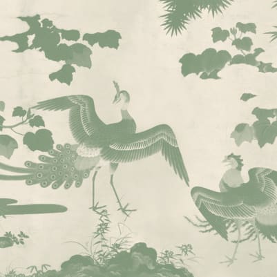 Kujaku Green pattern image
