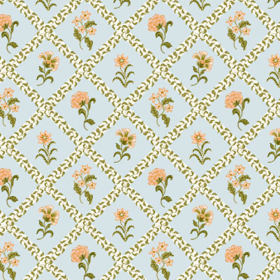 Freya Light Blue pattern image