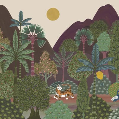 Diurnal Jungle pattern image
