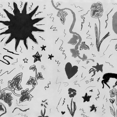 Chroma, Black & White pattern image