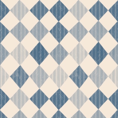 Harlequin Blue pattern image