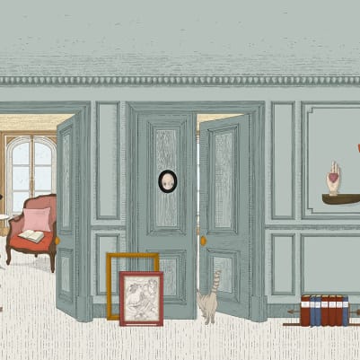 Curious, Colour pattern image