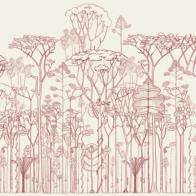 Francis Halle, Sepia pattern image
