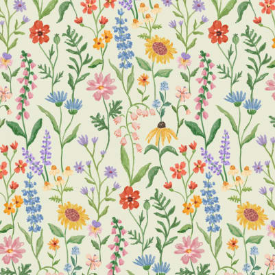 Honey Bee Green pattern image