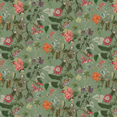 Nightshade Green pattern image