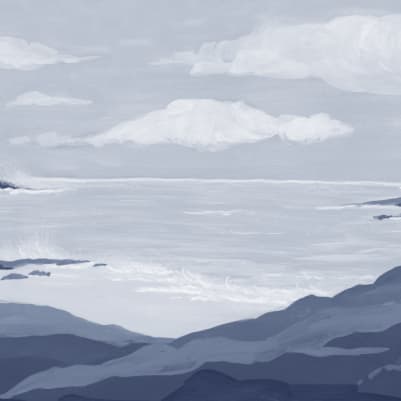 Tidepool Blue pattern image