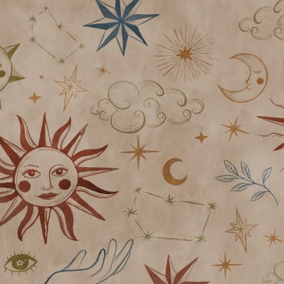 Astrology, Multi pattern image